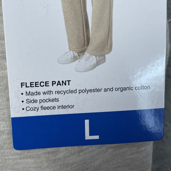 Mondetta Women's L Fleece Pant Tan H1145 - Picture 3 of 7